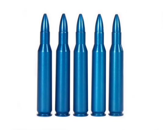 A-zoom Precision Blue 270 Winchester Metal Snap Caps Aluminum - 5 Pack #12324
