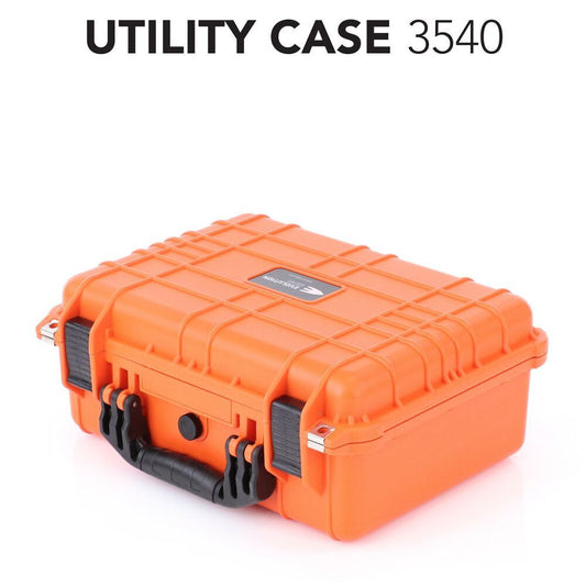 Evolution Gear Hd Series Utility Camera & Drone Hard Case - Hi Vis Orange #3540_Hvo