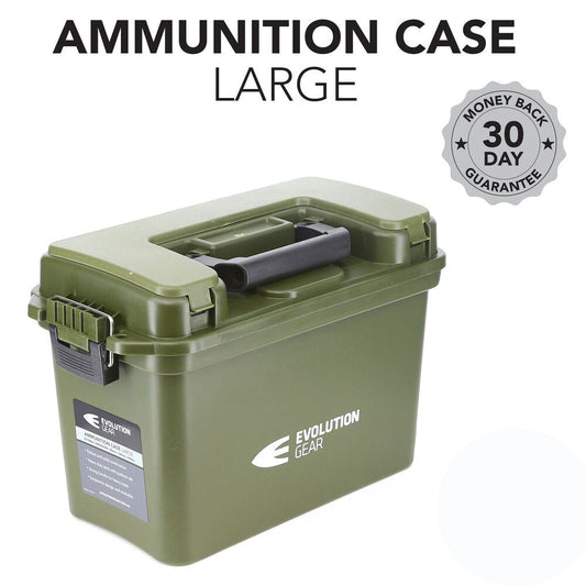 Evolution Gear Ammunition Case Series Weatherproof Ammo Box - Large Od Green #ac_Large_Od