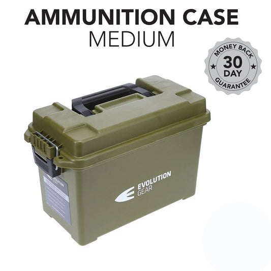 Evolution Gear Ammunition Case Series Ammo/ Dry Box - Medium Od Green #ac_Med_Od
