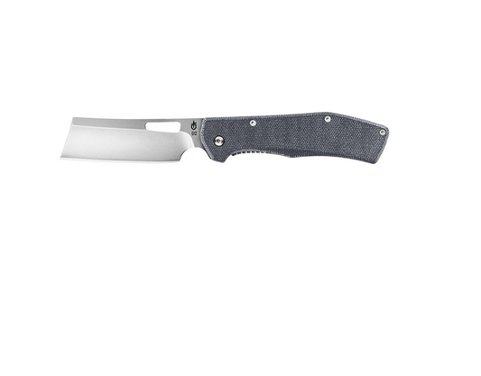 Gerber 8.4 Inch Robust Flatiron Cleaver Folding Knife - Micarta Blue #Gr2006