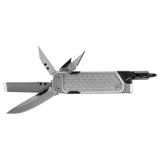 Gerber Lockdown Drive 7 In 1 Multi Function Folding Knife - Silver #Gr8504