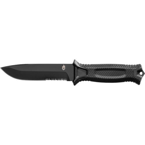 Gerber Strongarm Fixed Serrated Black - Steel Blade #Gr7767