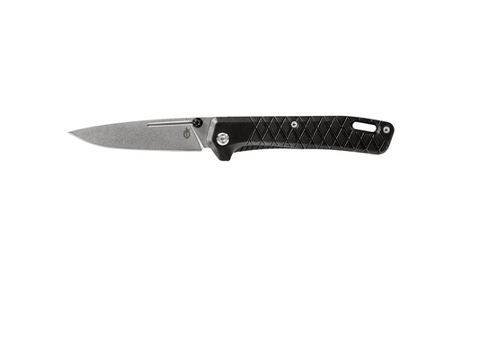 Gerber Zilch 7.2 Inch Lightweight Folding Knife W Clip - Black #Gr4376