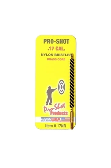 Pro Shot 17 Cal Nylon Rifle Brush #17Nr