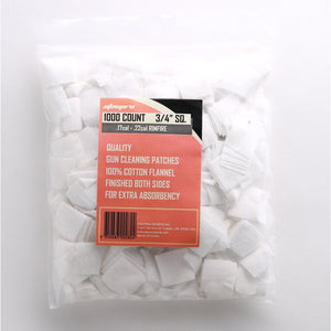 Atacpro Atac Pro Cleaning Patches For Rifle .17-.22 Cal 1000Pcs Light Coral
