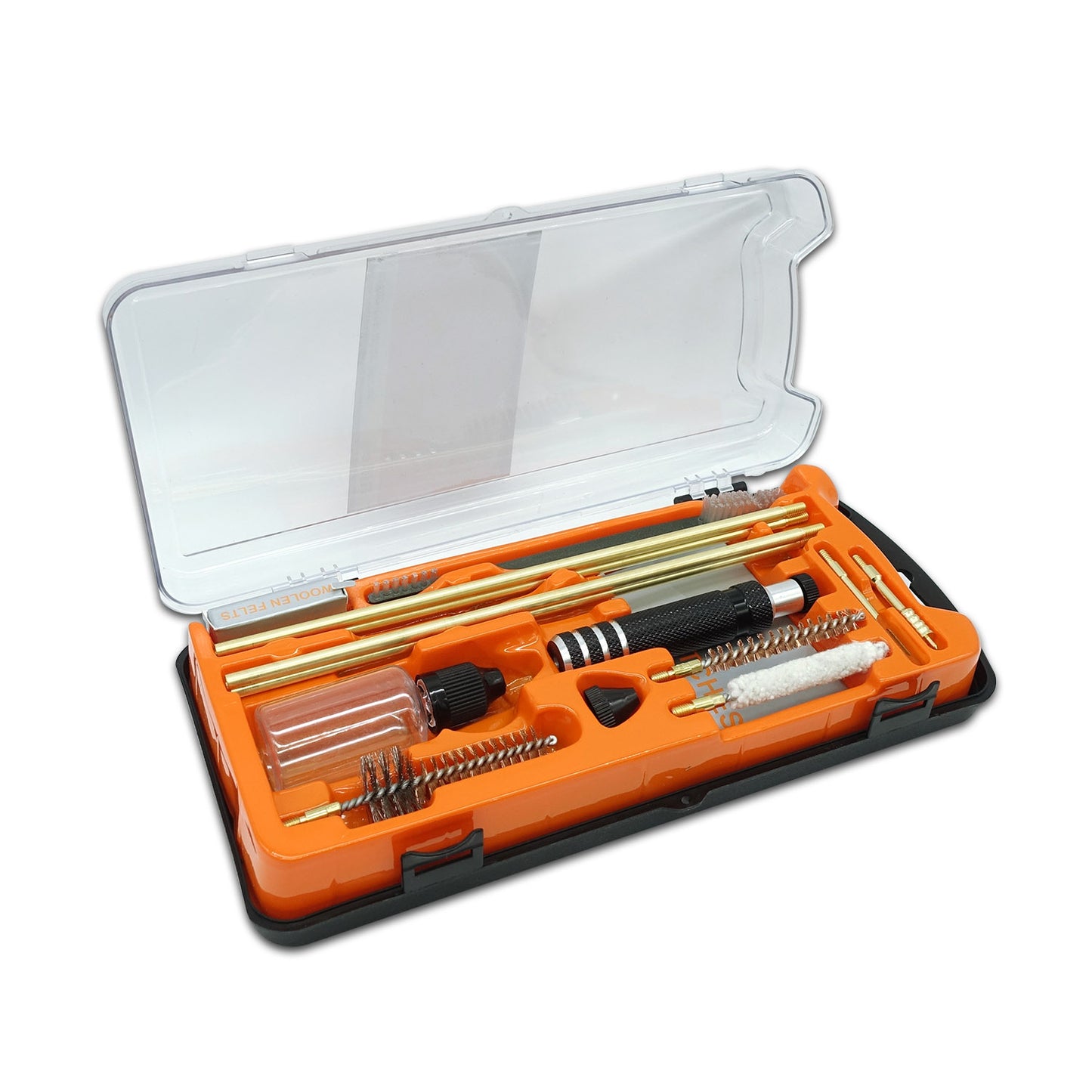 Atacpro Atacpro Deluxe 17Pcs Rifle Cleaning Kit - .30, .308, .30-30, .300, .303 Cal #04051 Coral