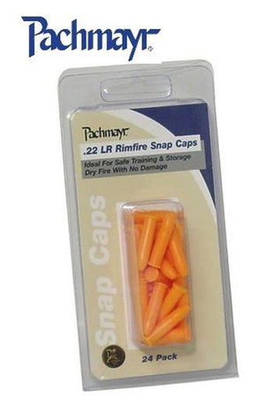 Pachmayr Pachmayr Plastic Safety Snap Caps 24 Pk For .22 Lr Tan