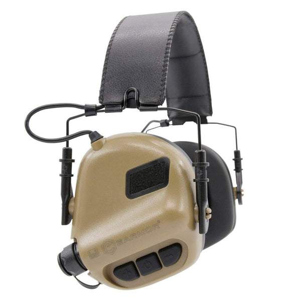 Earmor Electronic Shooting Earmuff Hearing Protector #m31 Coyote Brown