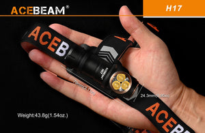 Acebeam Acebeam Multipurpose Lightweight Led Headlamp - 2000 Lumen #h17 Black