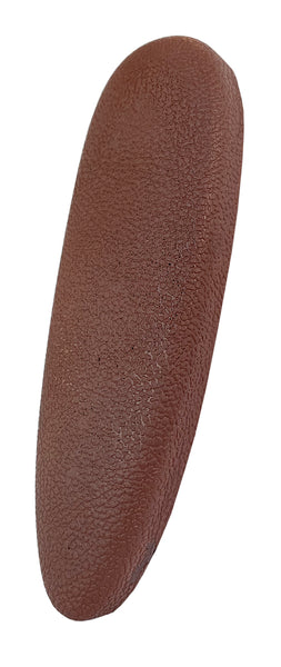 Cervellati Microcell Leather Effect Recoil Pad 15Mm Thick - Brown 80Mm Hole Space #214442-Mb