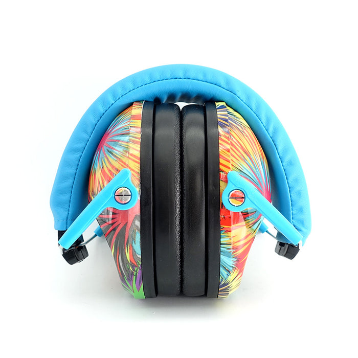Epicshot Epicshot Kids Ear Protection Safety Adjustable Ear Muffs - Nrr 25Db Firework Color #em032 Medium Turquoise