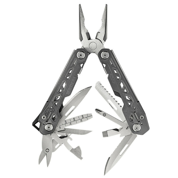 Gerber Truss Multi Tool Plier Scissors Saw Ruler W Sheath - 17 Tools #31-003304