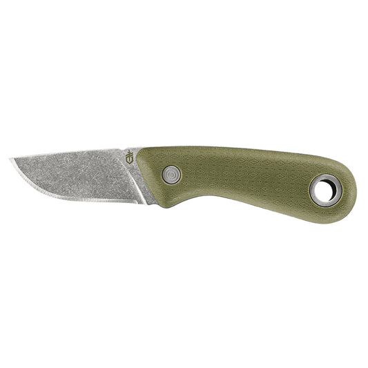 Gerber Gerber Vertebrae Fixed Blade Fine Edge Knife - 6.4 Inch Overall #31-003425 Dim Gray