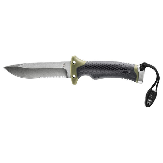 Gerber Gerber Ultimate Fixed Blade Knife Gray/green - 4.75 Inch Blade #31-003941 Dark Slate Gray