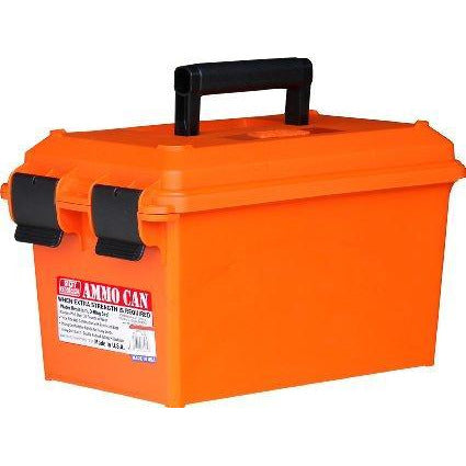 Mtm Case-Gard Mtm Ammo Can For Bulk Ammo - Orange 50Cal #ac35 Orange Red