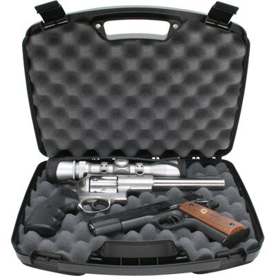 Mtm Case-Gard Mtm 2 Pistol Handgun Case - Barrels Up To 8" #809-40 Dark Slate Gray