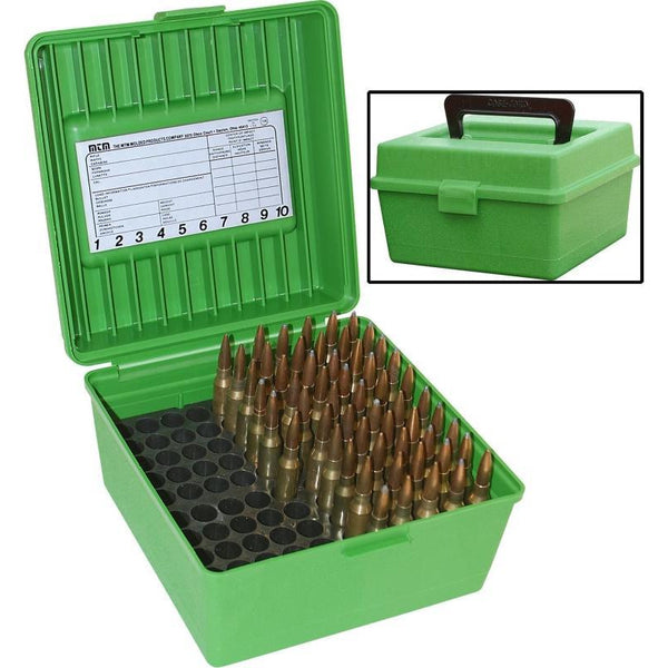 Mtm Deluxe 100 Round Ammo Boxes