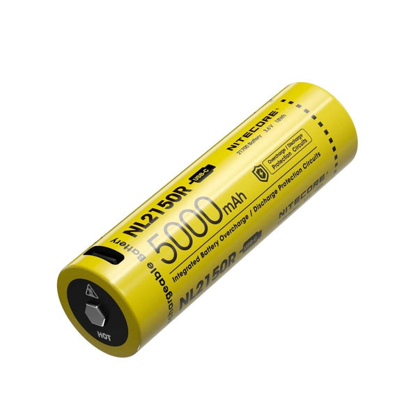 Nitecore Build In Usb-C Recharge 21700 Battery - 5000Mah #nl2150R