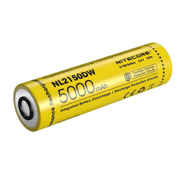 Nitecore 21700 Li-Ion Rechargeable Battery For R40V2 - 5000Mah #nl2150Dw