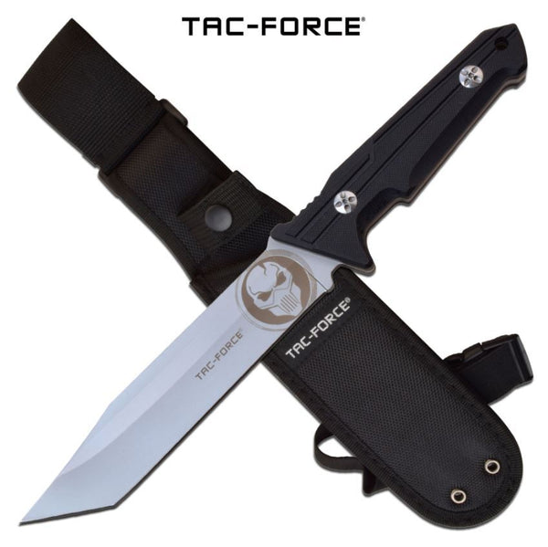 Tac-Force Tactical Fixed Blade Tanto Knife W Sheath - 11.5 Inch Overall #tf-Fix015G
