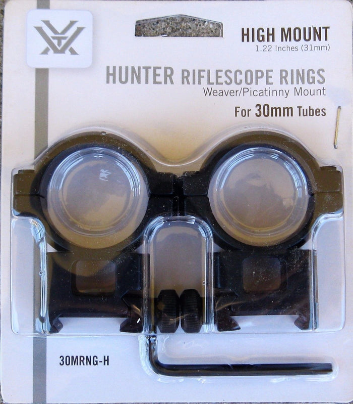 Vortex Vortex 30Mm Hunter Riflescope Rings High Mount (31Mm) Rosy Brown