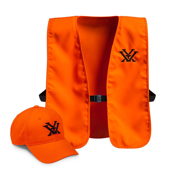 Vortex Cap And Lightweight Vest Combo - Blaze Orange #vo22074Blz