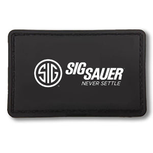 Xhunter Xhunter Velcro Patch Badge Sig Sauer Label - Self Adhesive #3244 Dark Slate Gray