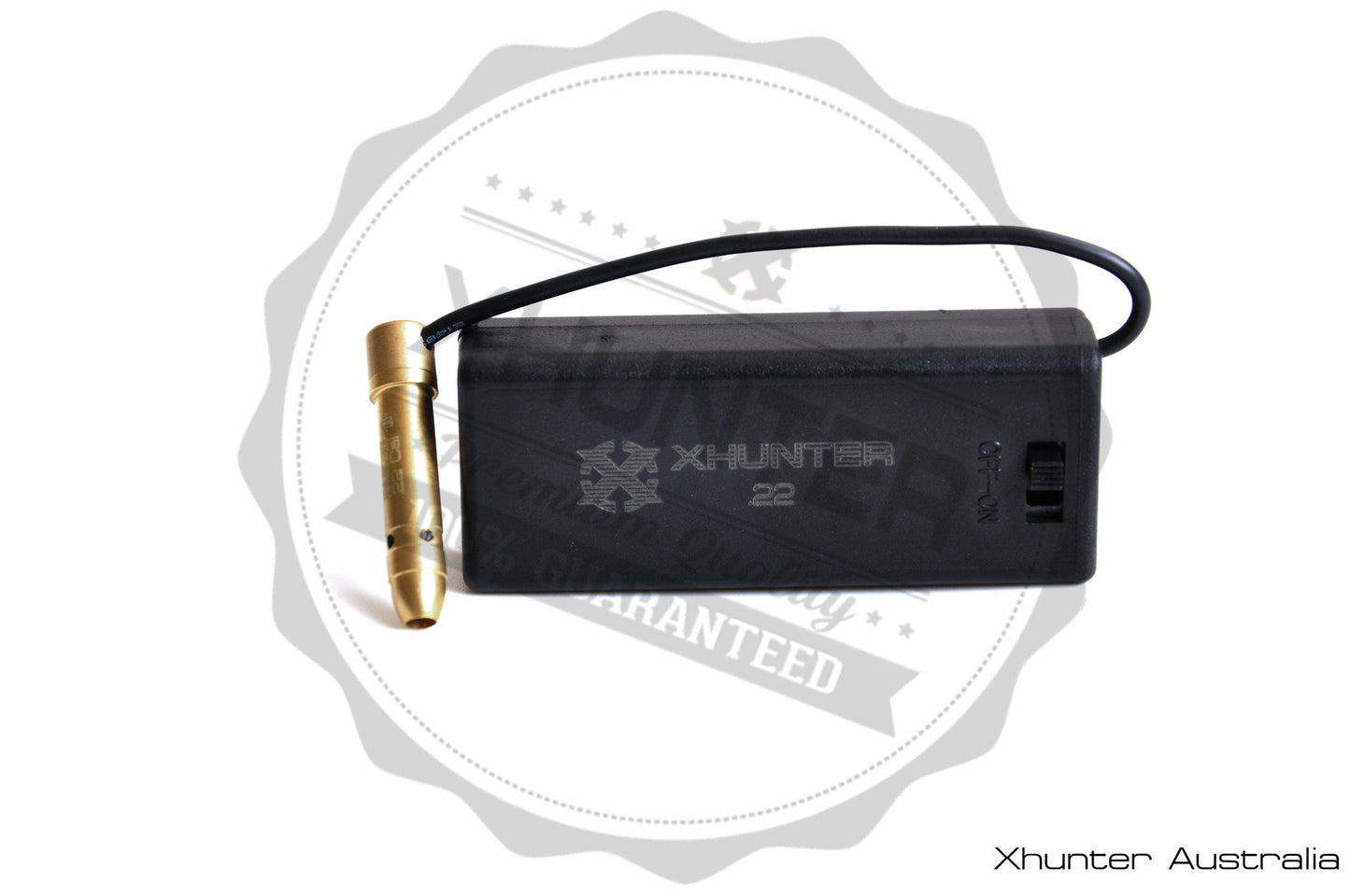 Xhunter Xhunter Bore Sighter .22 W/ Battery Box Dark Slate Gray