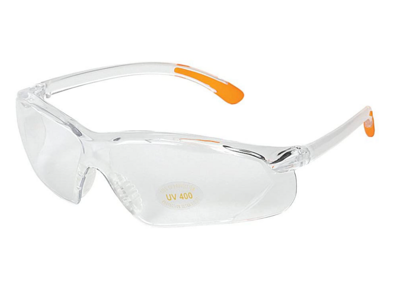 Allen Shooting Glasses Frame Clear Lenses Lightweight Frame - White #22753