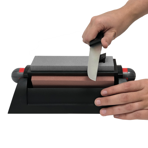 Accusharp Tri-stone Knife Sharpening System - Three-stone Surfaces #A064c