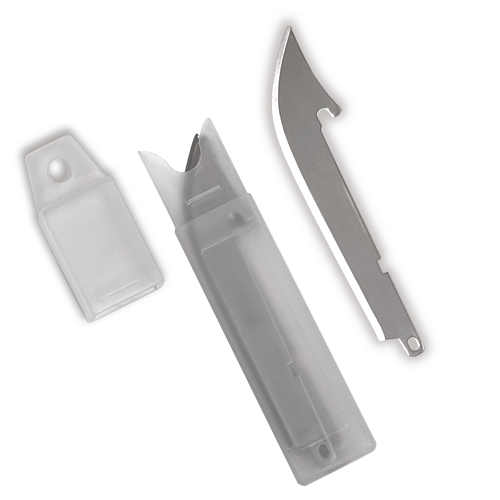 Accusharp 6-pack Replacement Blades For The Replaceable Blade Razor Knife - 3.5-in 420 Stainless Steel #A742c