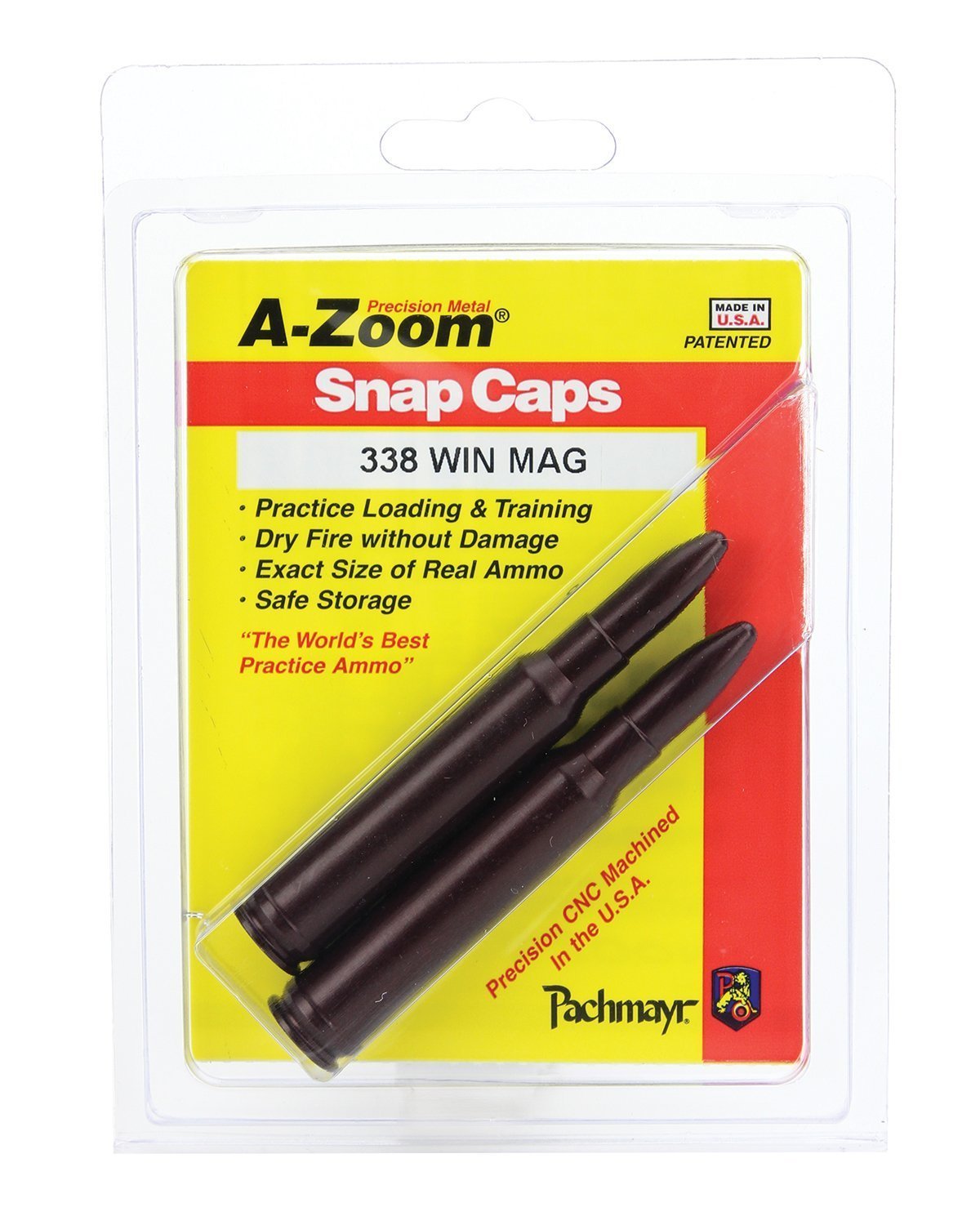 A-Zoom 338 Lm Metal Snap Caps Series C - 2 Pack