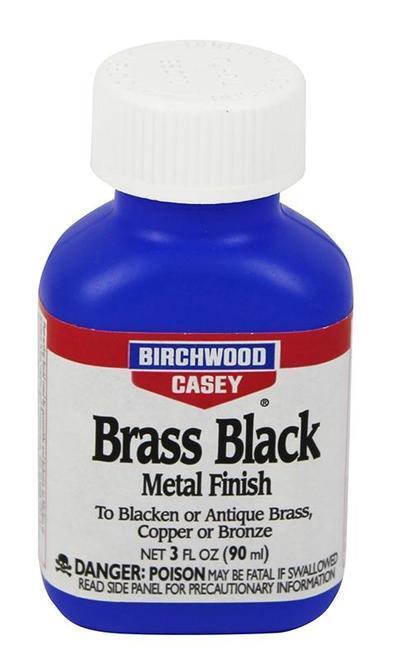 Birchwood Casey Brass Black Touch-Up Metal Finsh 3Oz #bw15225