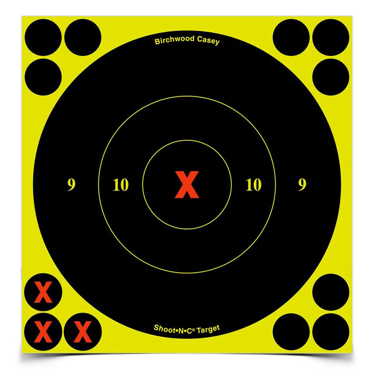 Birchwood Casey Shoot N C 6 Inch X-Bull's-Eye Target - 60 Targets 720 Pasters #bc-34560