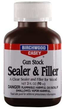 Birchwood Casey Gun Wood Stock Clear Sealer & Filler - 3Oz #bc-23323