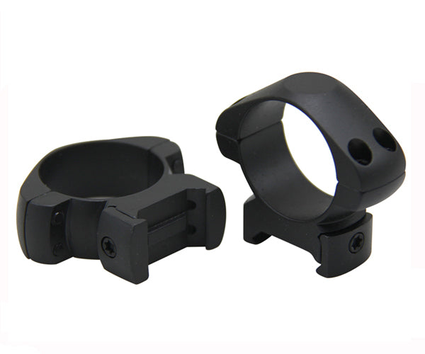 Ccop 30mm Weaver Low Ring Set - Matt Black #Srq3003wl