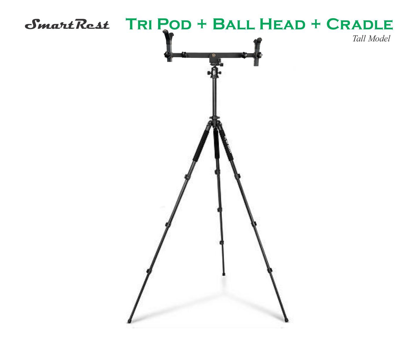 Eagleye Smartrest Adjustable Tripod & Cradle Tall - W Carry Case #srtlc