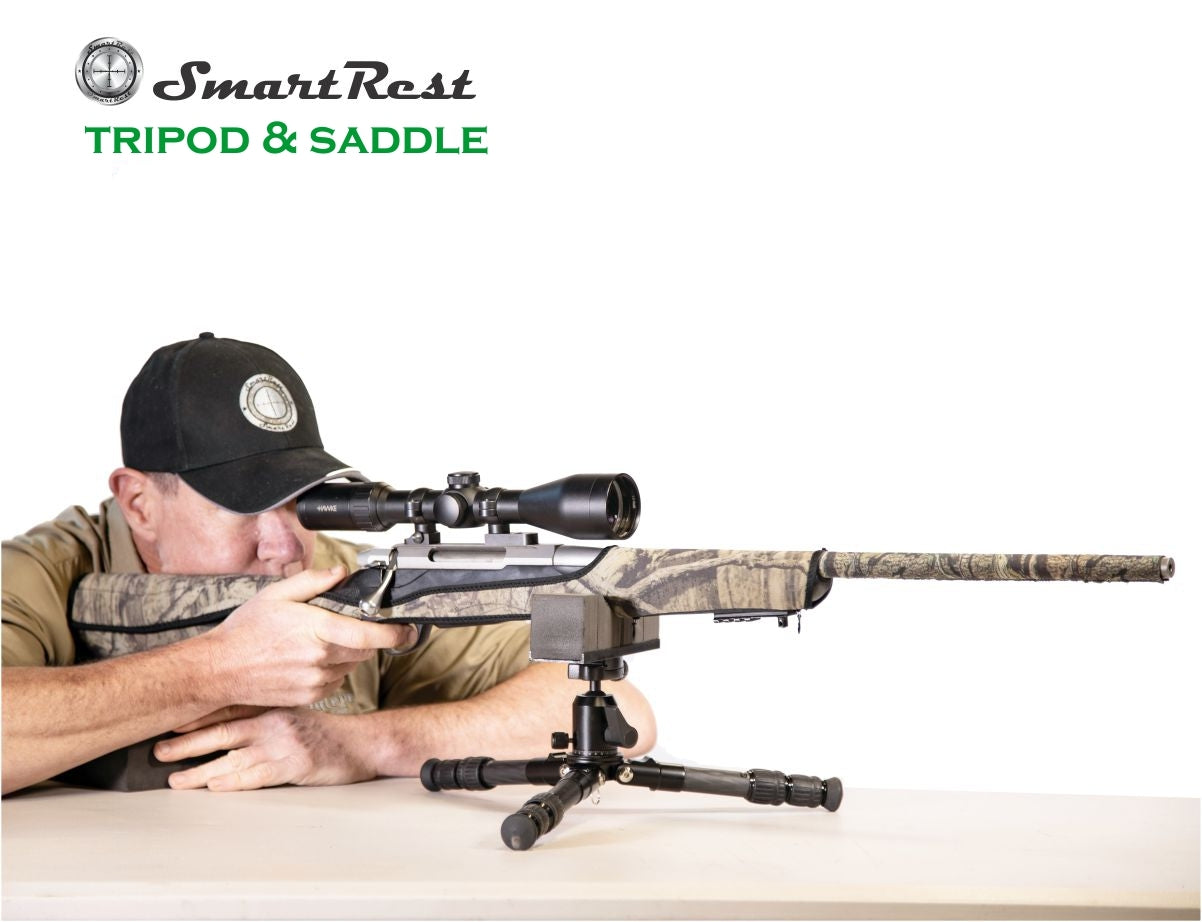 Eagleye Smartrest Gun Shooting Rest Combined Tripod & Saddle - Carbon Fibre #srtss