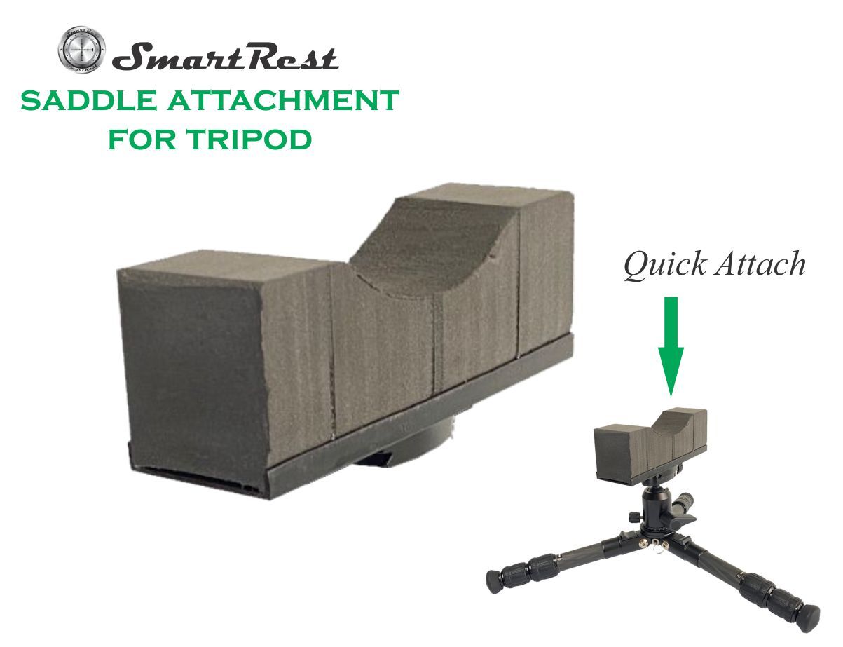 Eagleye Smartrest Gun Shooting Rest Combined Tripod & Saddle - Carbon Fibre #srtss