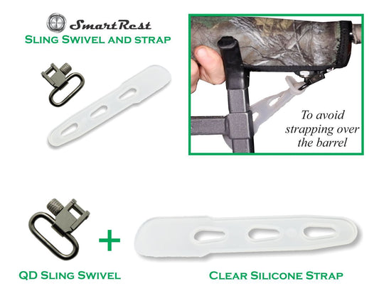 Eagleye Smartrest Swivel And Silicone Strap - Quick Attach #srs + Qd