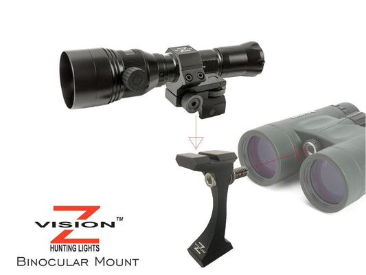 Eagleye Z-Vision Binocular Adapter Mount - Black #bino-1