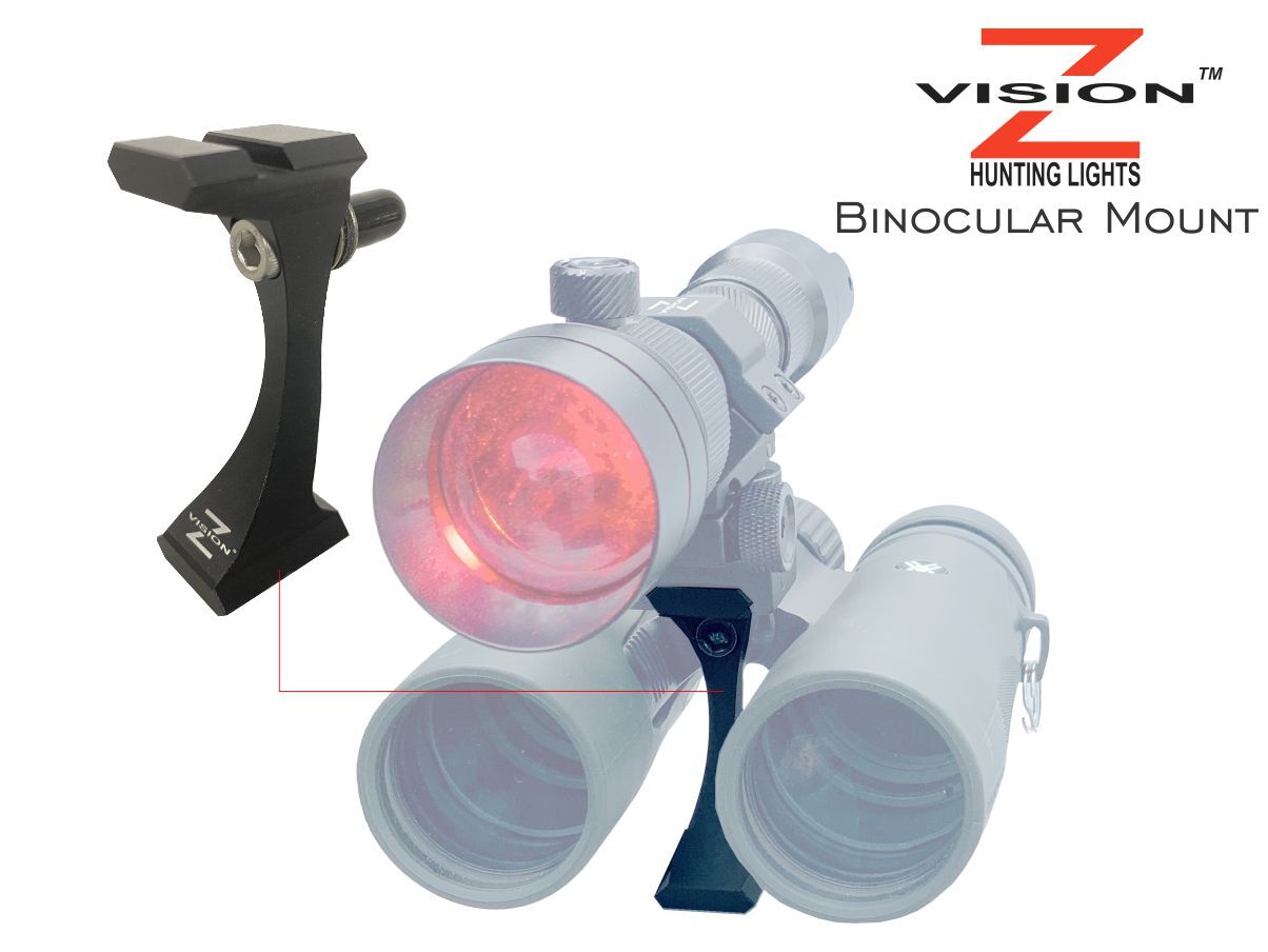 Eagleye Z-Vision Binocular Adapter Mount - Black #bino-1