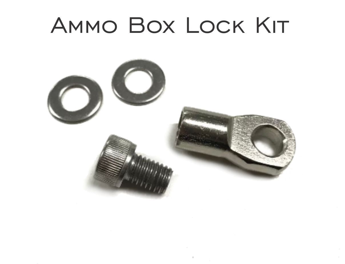 Eagleye Ammo Box Lock Kit - 4 Pieces #ablk
