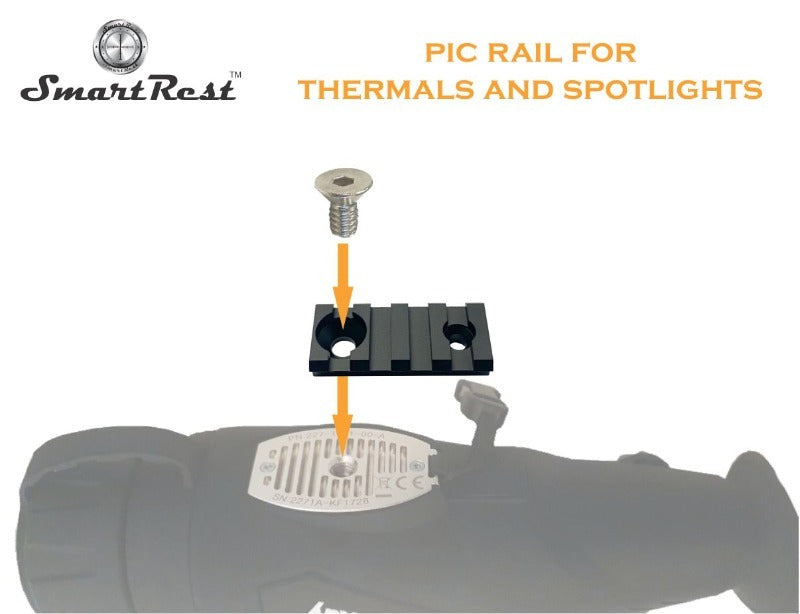 Eagleye Smartrest Rail For Thermal And Spotlights - Quick Release #Srtwr