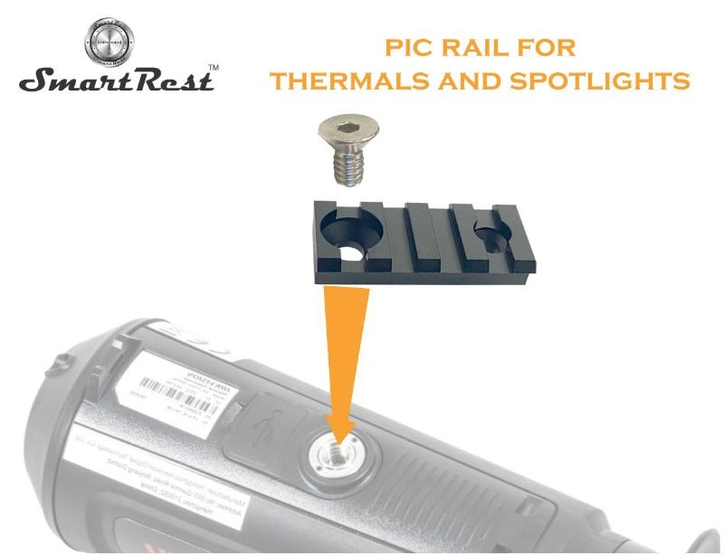 Eagleye Smartrest Rail For Thermal And Spotlights - Quick Release #Srtwr