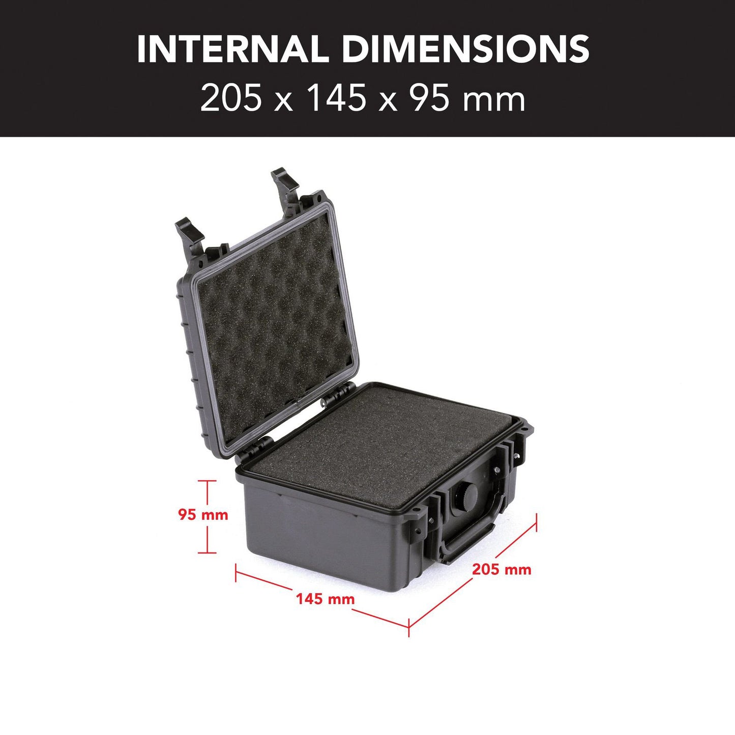 Hd Series Utility Hard Case 3510 For Camera, Ammunition And Sensitive Equipment