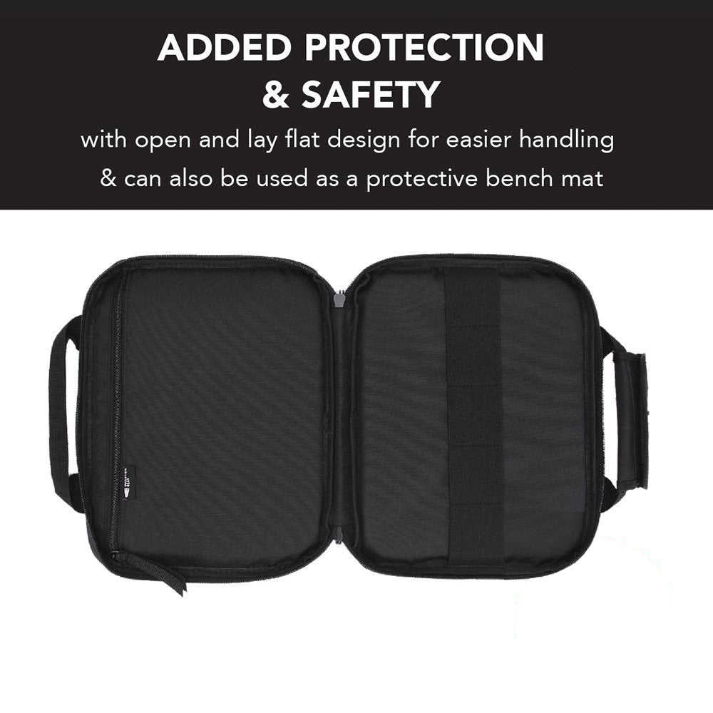 Evolution Gear Handgun Pistol Bag Soft Case With 5 Magazine Slots - Black #schg_600