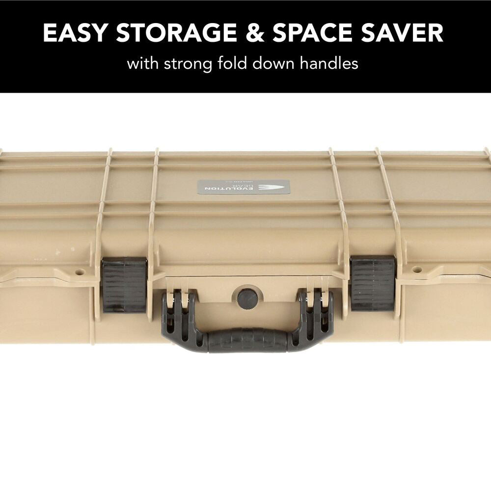 Evolution Gear Hd Series 38 Inch Rifle Hard Gun Case M - Desert Tan #2510_Dt