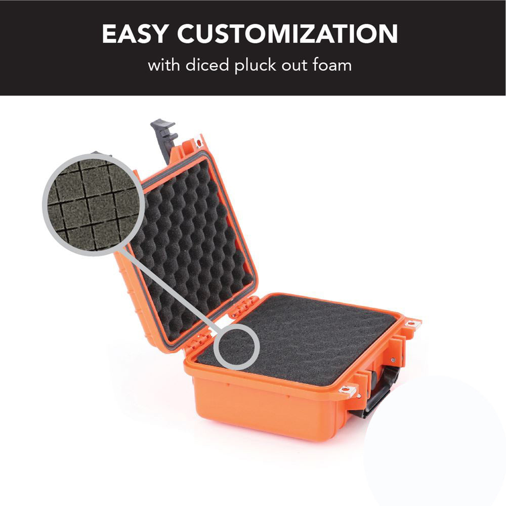 Evolution Gear Hd Series Utility Camera & Drone Hard Case - Hi Vis Orange #3520_Hvo